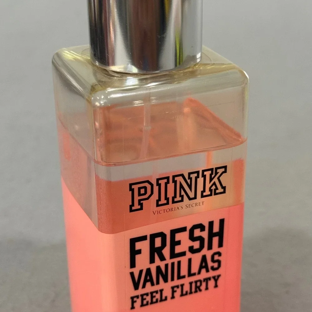 Victoria's Secret PINK Body Mist Women Fresh Vanillas Feel Flirty Pink 8.4oz